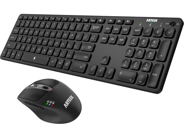 Arteck Multi-Device Wireless Bluetooth Keyboard and Mouse Set: $98.66 Arteck Multi-Device Wireless Bluetooth Keyboard and Mouse Set: $98.66