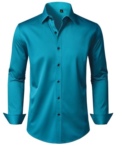 Men's Wrinkle-Free Long Sleeve Button-Down Dress Shirt: $16.99 Men's Wrinkle-Free Long Sleeve Button-Down Dress Shirt: $16.99