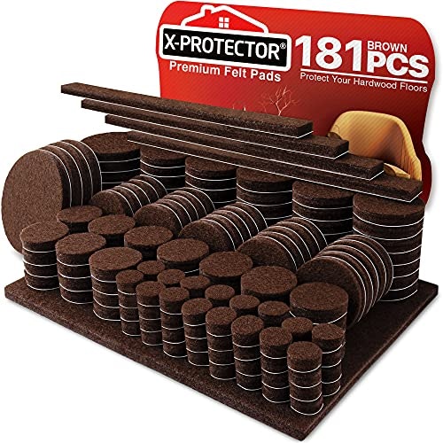 X-Protector Felt Furniture Pads 181-Piece Set: $11.11 X-Protector Felt Furniture Pads 181-Piece Set: $11.11