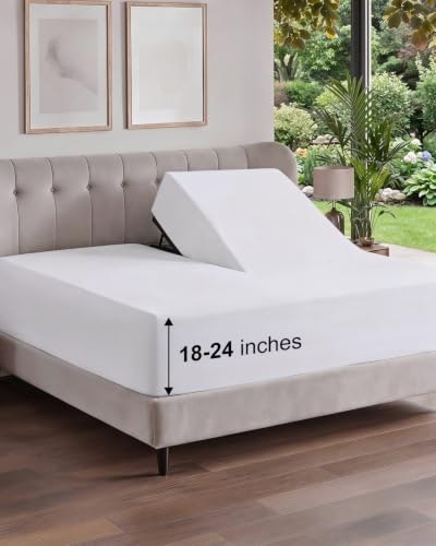 CGK Linens Flex Top Split King Extra Deep Fitted Sheet: $33.98 CGK Linens Flex Top Split King Extra Deep Fitted Sheet: $33.98