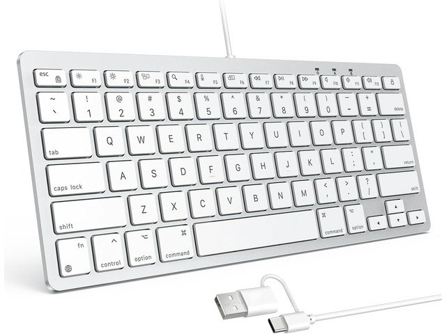 Omoton Wired Mac Keyboard: $39.39 Omoton Wired Mac Keyboard: $39.39