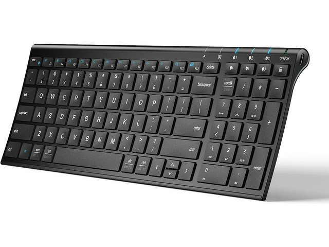 iClever BK10 Bluetooth Wireless Keyboard: $71.55