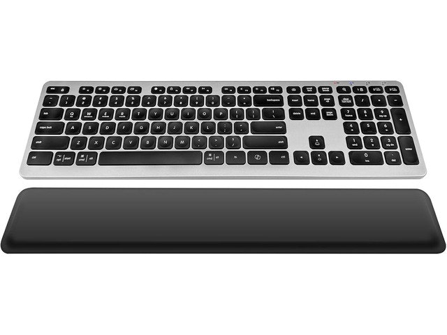 Wireless Bluetooth Keyboard with Leather Palm Rest: $116.98 Wireless Bluetooth Keyboard with Leather Palm Rest: $116.98