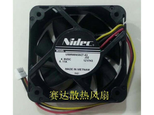 Nidec U50R05NS9Z7-53 5015 5V CPU Cooling Fan: $30.69 Nidec U50R05NS9Z7-53 5015 5V CPU Cooling Fan: $30.69