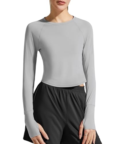 G4Free Women's UPF 50+ Athletic Thumb Hole Top: $17.99