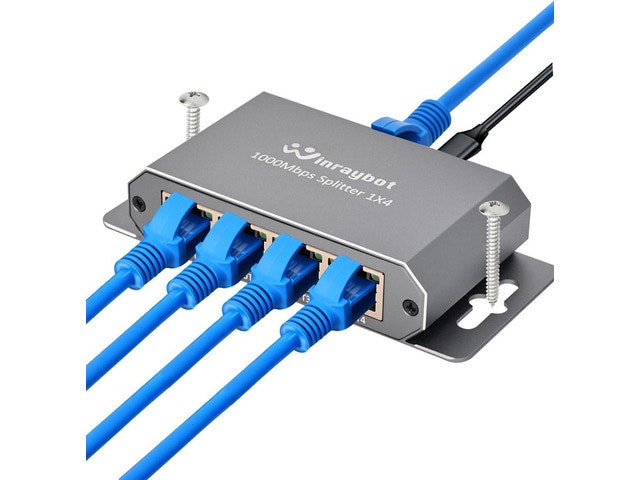 4-Port Gigabit Ethernet Switch: $45.16