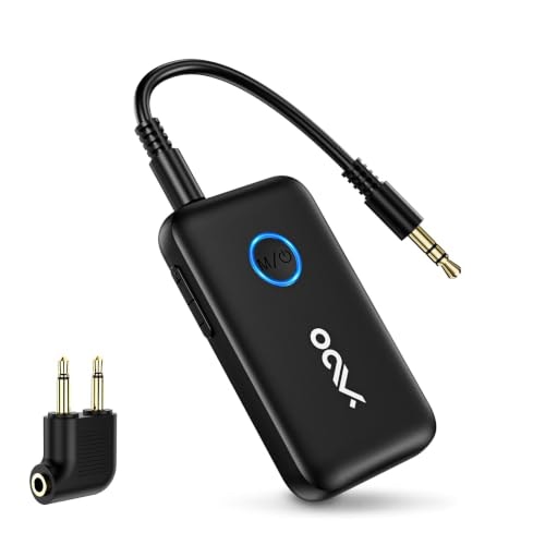 Ymoo Airplane Bluetooth Transmitter and Receiver: $23.98 Ymoo Airplane Bluetooth Transmitter and Receiver: $23.98