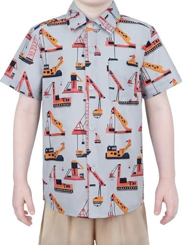 Boys' Short Sleeve Button Down Dress Shirt: $9.98
