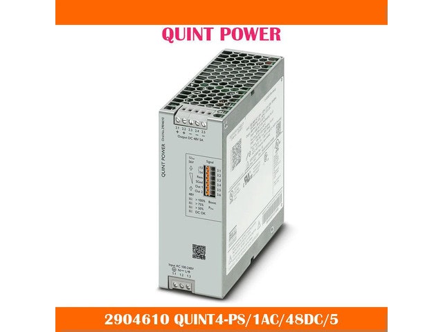 Phoenix Contact QUINT4 48V DC 5A Switching Power Supply: $320.17 Phoenix Contact QUINT4 48V DC 5A Switching Power Supply: $320.17