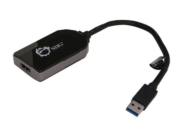 Siig USB 3.0 to HDMI and DVI External Video Adapter: $92.33 Siig USB 3.0 to HDMI and DVI External Video Adapter: $92.33