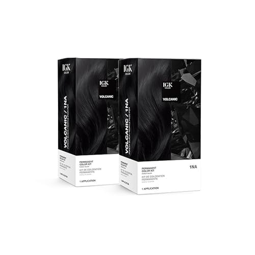 IGK Purest Black Permanent Hair Dye Kit 2-Pack: $47.43 IGK Purest Black Permanent Hair Dye Kit 2-Pack: $47.43