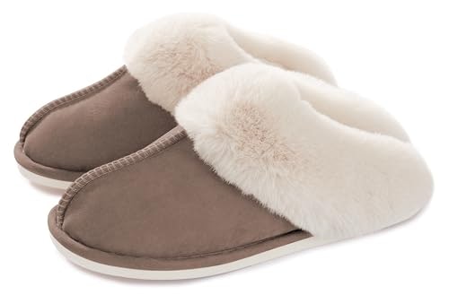 Donpapa Women's Memory Foam Fuzzy Slippers: $21.83 Donpapa Women's Memory Foam Fuzzy Slippers: $21.83