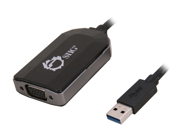SIIG USB 3.0 to VGA Video Adapter: $71.82 SIIG USB 3.0 to VGA Video Adapter: $71.82