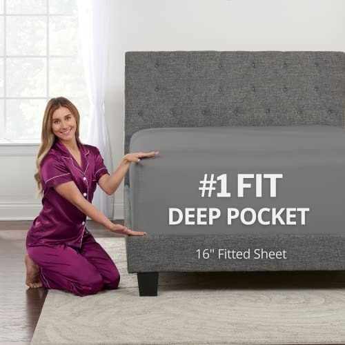 DeaLuxe 16-inch King Fitted Sheet: $15.28 DeaLuxe 16-inch King Fitted Sheet: $15.28