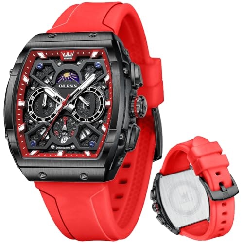Olevs Square Chronograph Diver Men's Watch: $39.82 Olevs Square Chronograph Diver Men's Watch: $39.82
