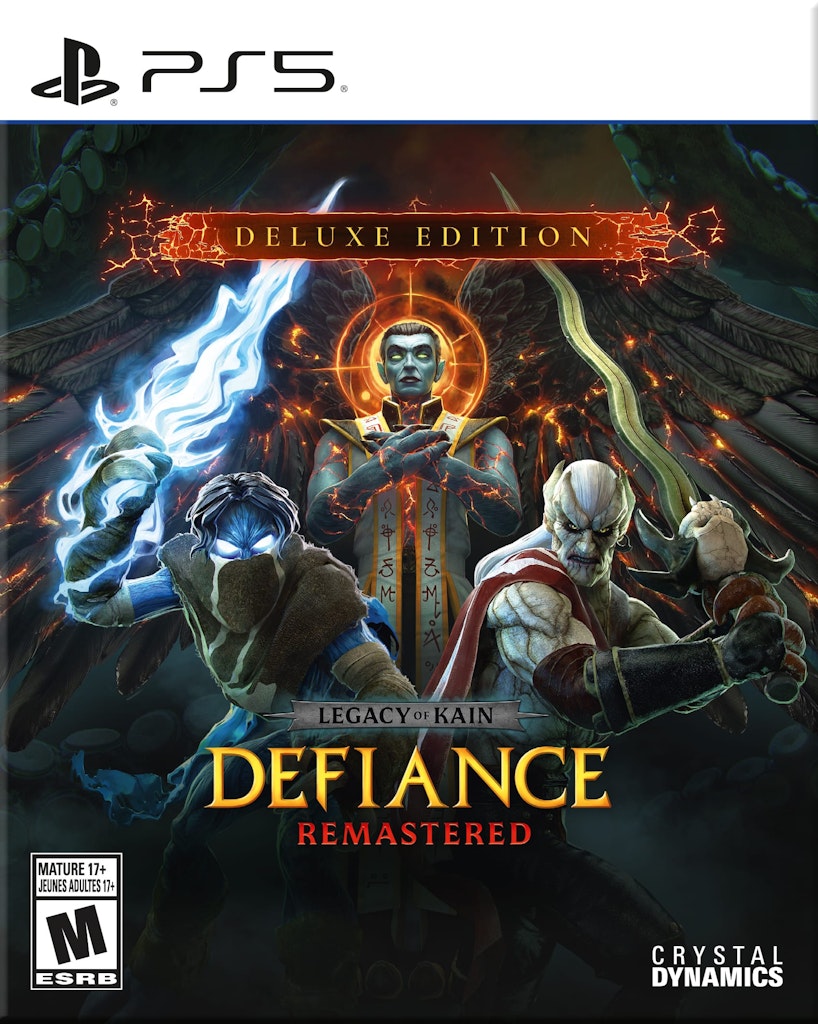 Legacy of Kain Defiance Remastered Deluxe Edition for PlayStation 5: $49.99 Legacy of Kain Defiance Remastered Deluxe Edition for PlayStation 5: $49.99