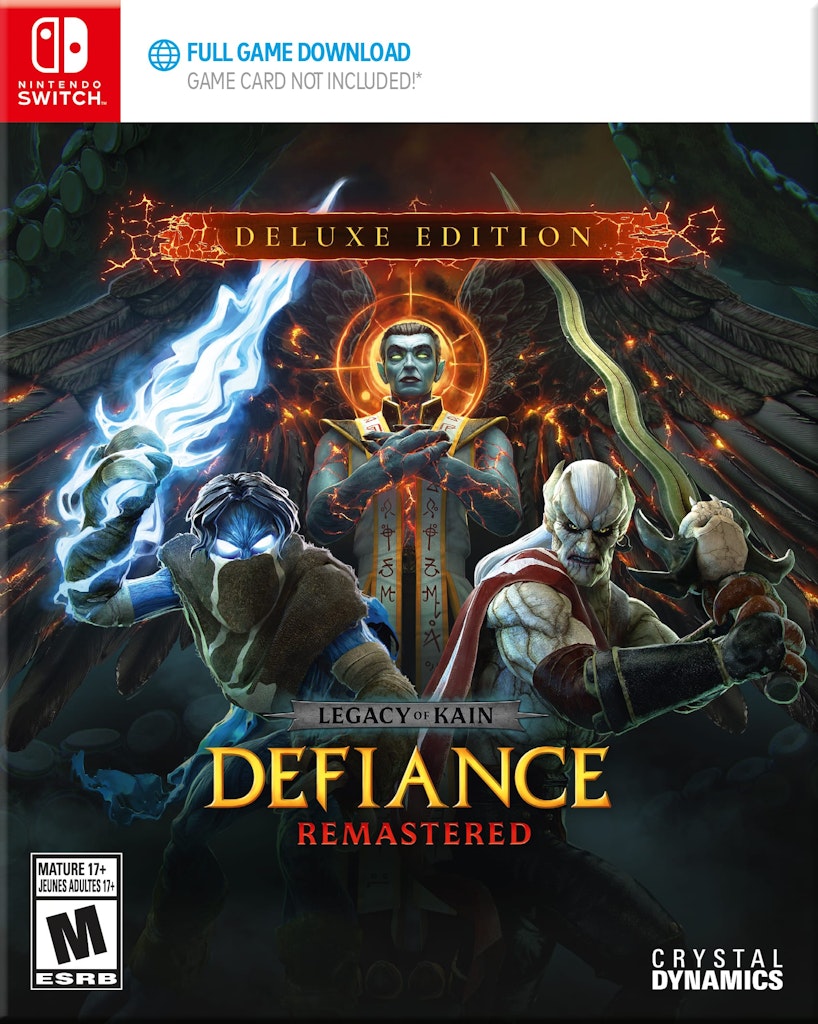 Legacy of Kain Defiance Remastered Deluxe Edition for Nintendo Switch: $49.99 Legacy of Kain Defiance Remastered Deluxe Edition for Nintendo Switch: $49.99