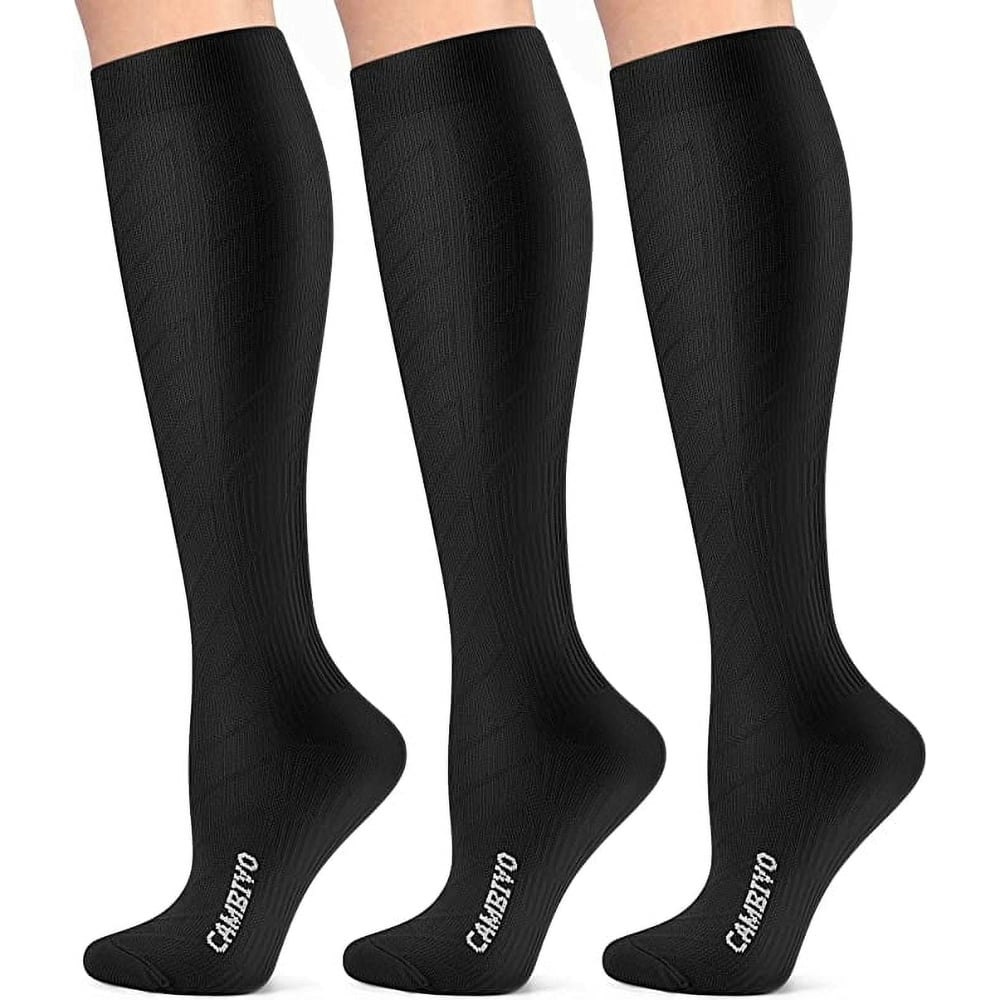 Cambivo 20-30 mmHg Compression Socks 3-Pack: $14.99 Cambivo 20-30 mmHg Compression Socks 3-Pack: $14.99