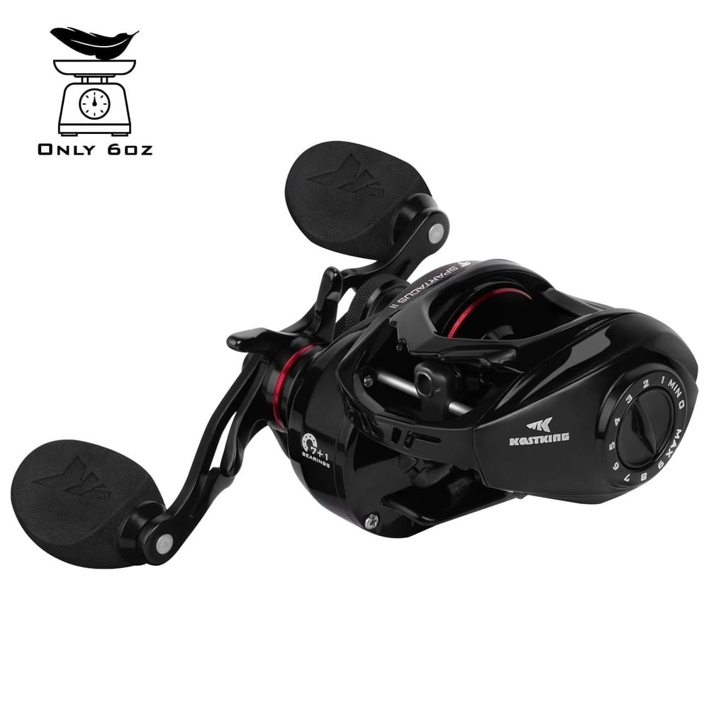 KastKing Spartacus II Baitcasting Fishing Reel: $40.79 KastKing Spartacus II Baitcasting Fishing Reel: $40.79