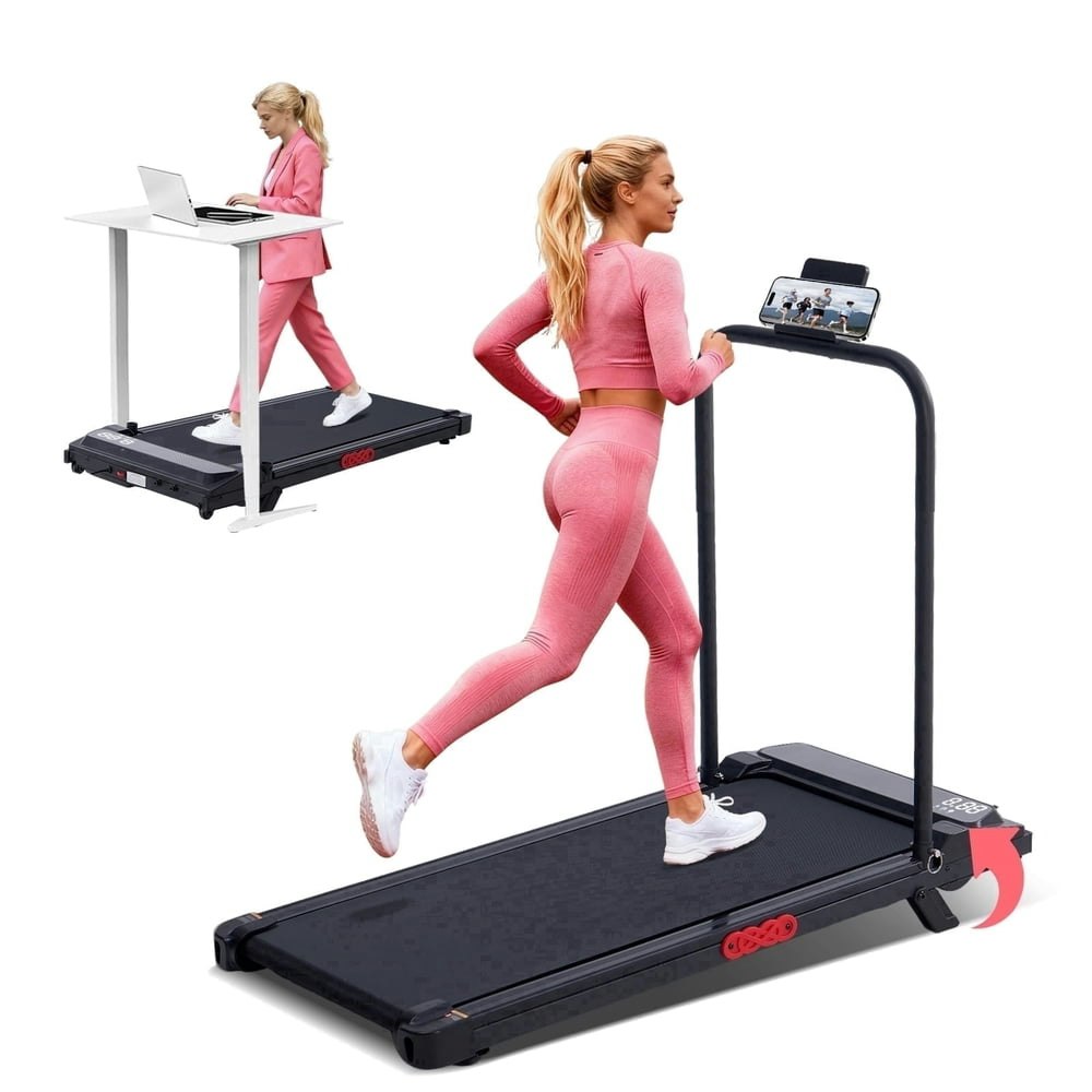 HevGlrm 350-lb. Capacity Under Desk Treadmill with Incline: $124.99 HevGlrm 350-lb. Capacity Under Desk Treadmill with Incline: $124.99