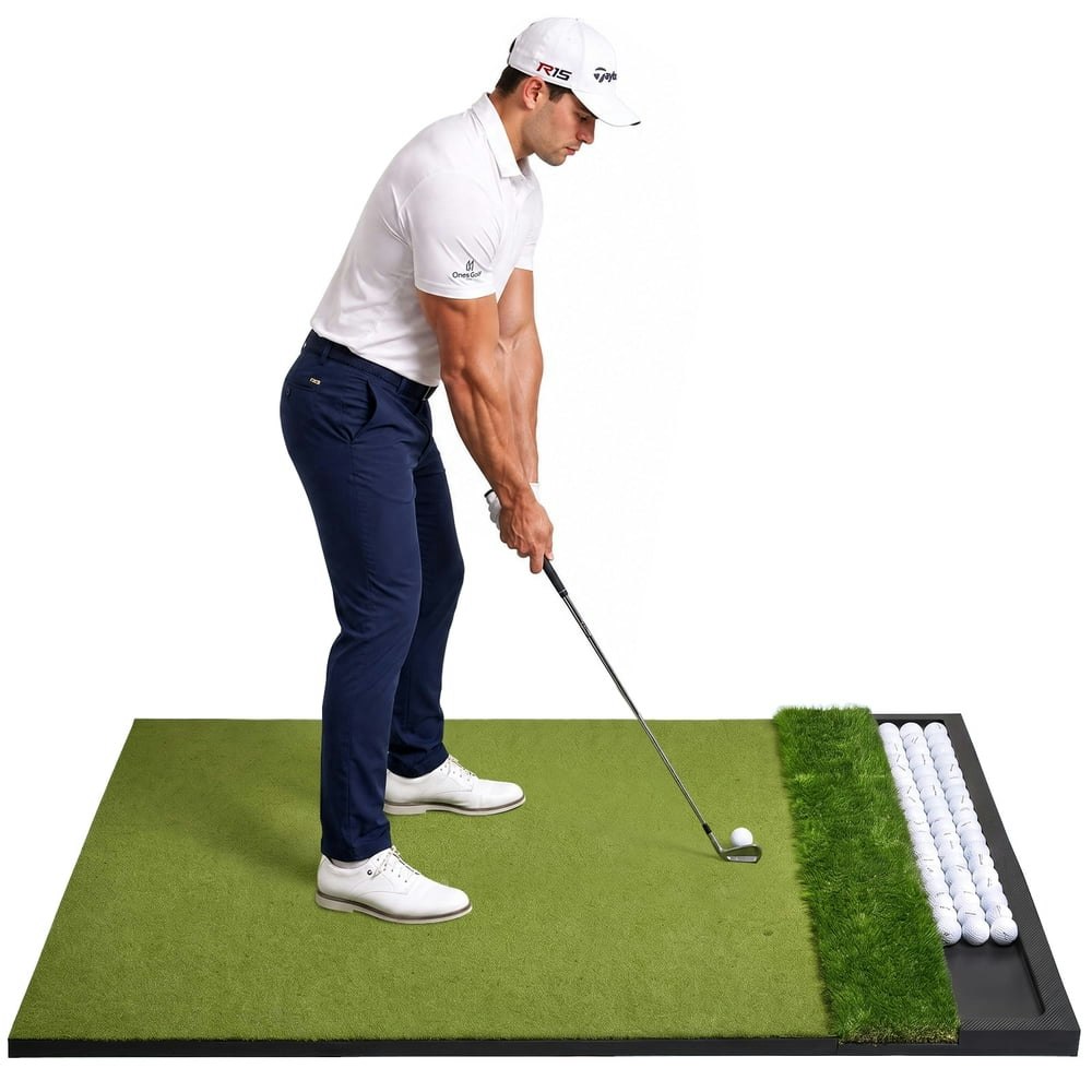 Okesam 5x4-Foot Golf Hitting Mat: $72.19