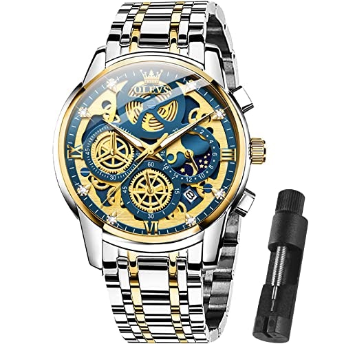 Olevs Men's Stainless Steel Chronograph Watch: $35.02 Olevs Men's Stainless Steel Chronograph Watch: $35.02