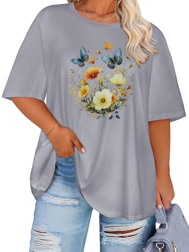 Rosemia Plus Size Graphic T-Shirt: $11.98 Rosemia Plus Size Graphic T-Shirt: $11.98