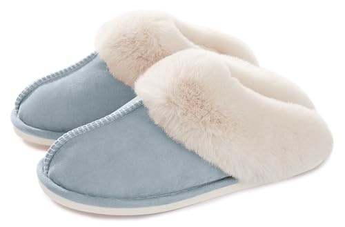 Donpapa Women's Memory Foam Fuzzy Slippers: $20.89 Donpapa Women's Memory Foam Fuzzy Slippers: $20.89