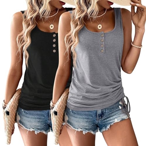 Women's Henley Tank Top 2-Pack: $18.98 Women's Henley Tank Top 2-Pack: $18.98