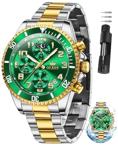 Olevs Men's Chronograph Dress Watch: $34.64 Olevs Men's Chronograph Dress Watch: $34.64