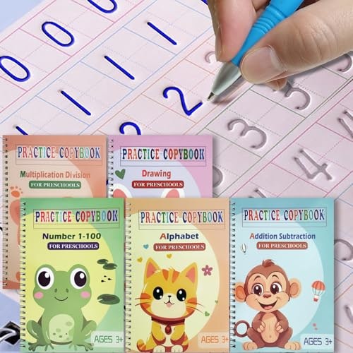 Magic Grooved Handwriting Practice Copybook 5-Pack: $13.59 Magic Grooved Handwriting Practice Copybook 5-Pack: $13.59