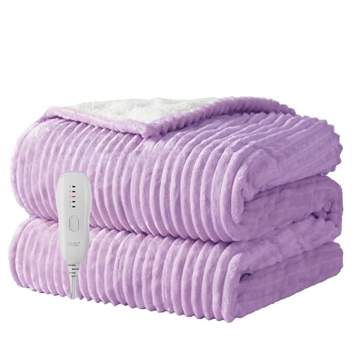 Texciting 50"x60" Electric Heated Blanket: $25.62 Texciting 50"x60" Electric Heated Blanket: $25.62