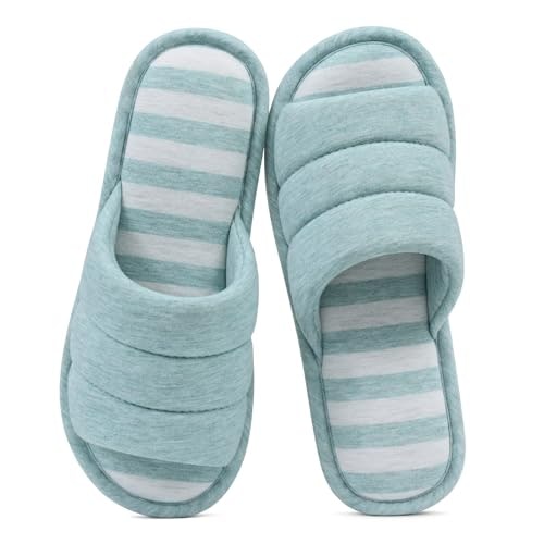 Shevalues Open Toe Memory Foam House Slippers: $15.98 Shevalues Open Toe Memory Foam House Slippers: $15.98