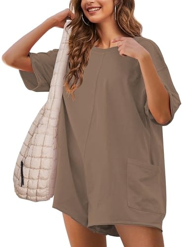 Taqcux Women's Summer Short-Sleeve Romper: $19.96 Taqcux Women's Summer Short-Sleeve Romper: $19.96