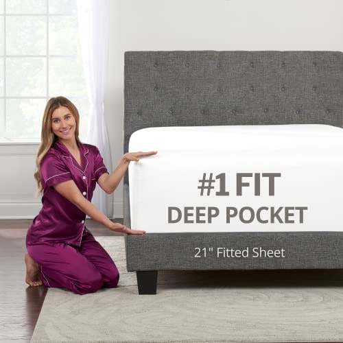 Twin XL Deep Pocket Fitted Sheet: $15.28 Twin XL Deep Pocket Fitted Sheet: $15.28