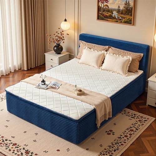 Boneless Queen Bed Frame with Mattress and Headboard: $339.15 Boneless Queen Bed Frame with Mattress and Headboard: $339.15