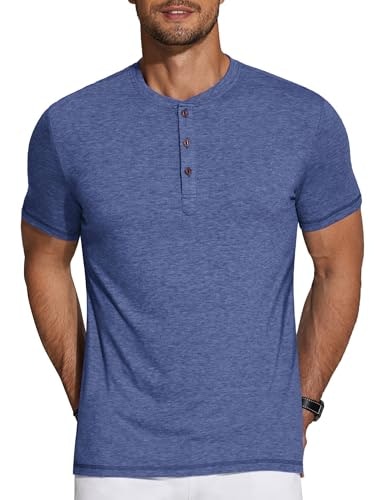Coofandy Men's Short Sleeve Henley Shirt: $14.98 Coofandy Men's Short Sleeve Henley Shirt: $14.98
