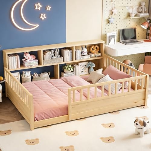 Bellemave Montessori Full Floor Bed Frame: $214.80 Bellemave Montessori Full Floor Bed Frame: $214.80