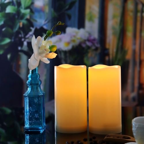 Outdoor Battery-Operated LED Pillar Candles 2-Pack: $8.49 Outdoor Battery-Operated LED Pillar Candles 2-Pack: $8.49