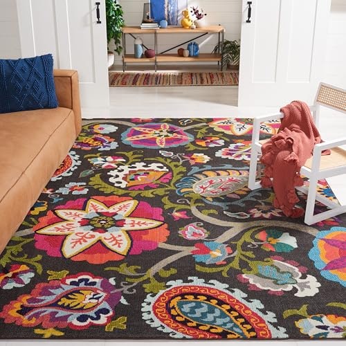 Safavieh Monaco Collection 9x12-Foot Boho Floral Area Rug: $185.99 Safavieh Monaco Collection 9x12-Foot Boho Floral Area Rug: $185.99