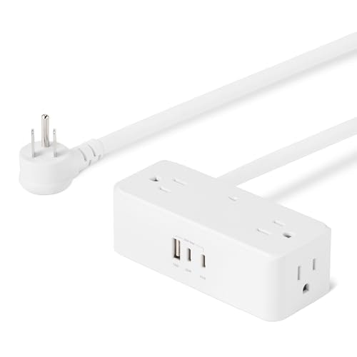 Amazon Basics 4-Outlet Power Strip with 20W USB-C Ports and 5-Foot Cord: $12.99 Amazon Basics 4-Outlet Power Strip with 20W USB-C Ports and 5-Foot Cord: $12.99