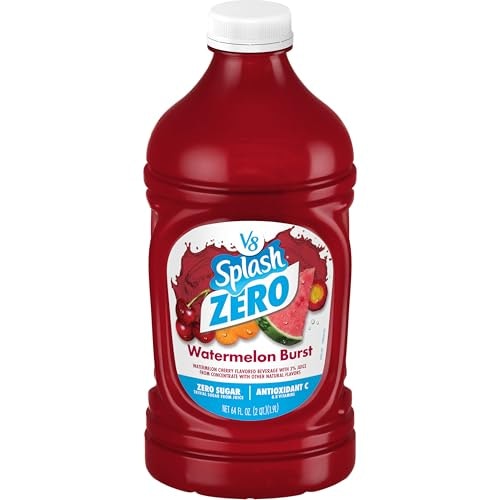 V8 Splash Zero Sugar Watermelon Burst Beverage 64-oz Bottle: $2.38 V8 Splash Zero Sugar Watermelon Burst Beverage 64-oz Bottle: $2.38