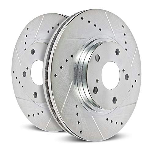 PowerStop JBR1728XPR Rear Drilled and Slotted Brake Rotor: $68.78