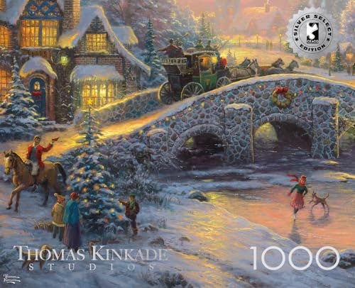 Buffalo Games Thomas Kinkade Spirit of Christmas 1,000-Piece Puzzle: $14.16 Buffalo Games Thomas Kinkade Spirit of Christmas 1,000-Piece Puzzle: $14.16