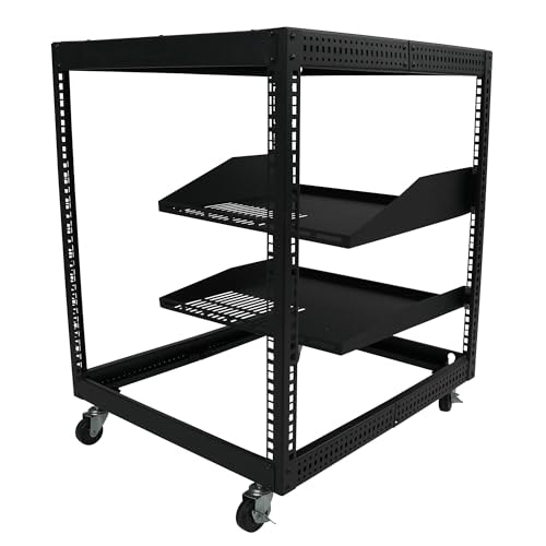 Pearington 12U Adjustable Depth Open Frame Server Rack: $92.09 Pearington 12U Adjustable Depth Open Frame Server Rack: $92.09