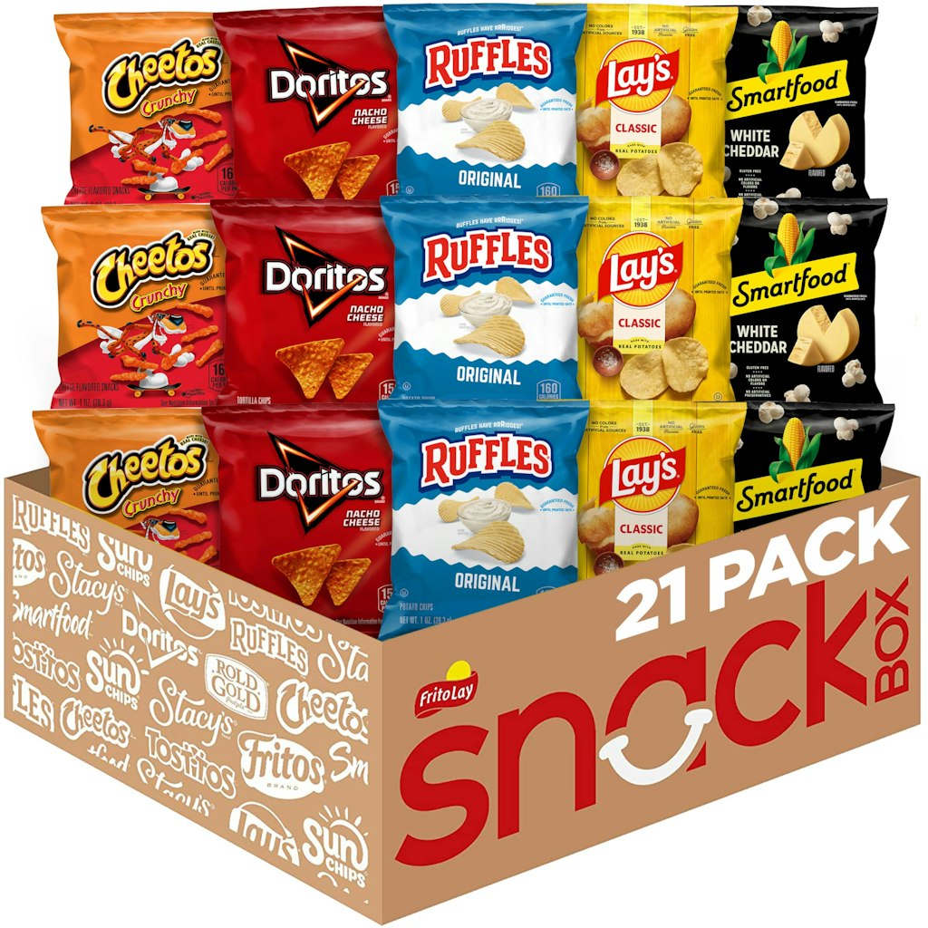 Frito-Lay Classic Mix Variety 21-Pack: $8.92 via Sub. & Save Frito-Lay Classic Mix Variety 21-Pack: $8.92 via Sub. & Save