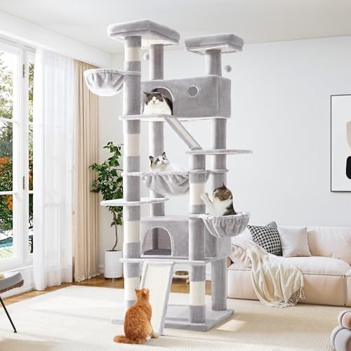 Allewie 81-Inch Multi-Level Cat Tree: $89.99