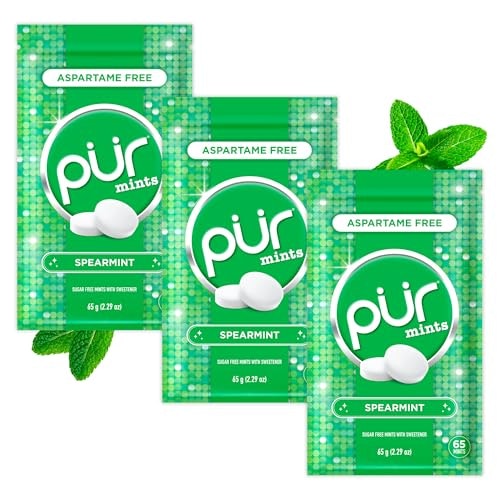 Pur Spearmint Xylitol Mints 195-Count: $10.99 Pur Spearmint Xylitol Mints 195-Count: $10.99