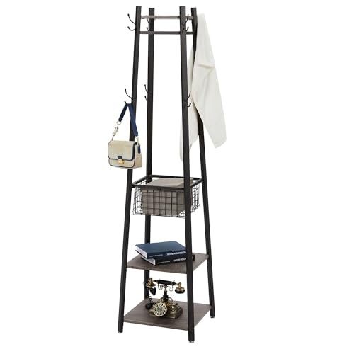 Vecelo Industrial Hall Tree Coat Rack: $52.60 Vecelo Industrial Hall Tree Coat Rack: $52.60