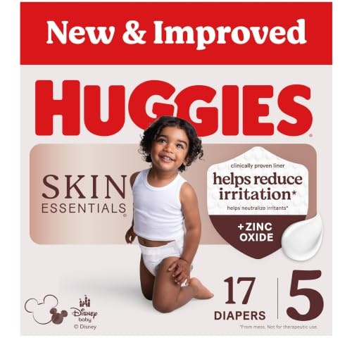 Huggies Skin Essentials Size 5 Diapers 17-Pack: $10.06 Huggies Skin Essentials Size 5 Diapers 17-Pack: $10.06